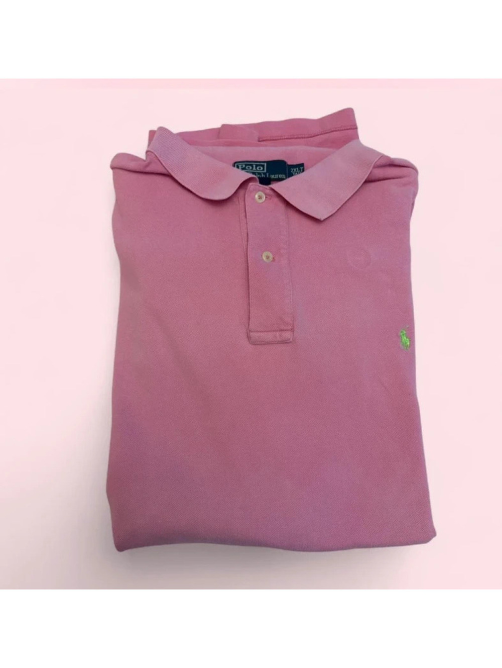 Pink Polo Ralph Lauren piqué cotton polo shirt [COPY]
